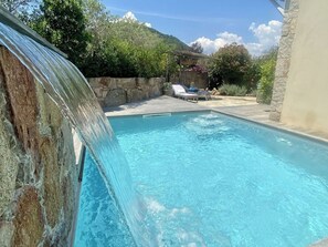 AuĂenpool, beheizter Pool