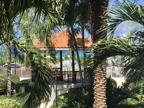 Enceinte de l’hébergement