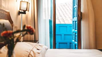 Exclusive-værelse med 2 enkeltsenge | Pengeskab på værelset, lydisolering, gratis Wi-Fi