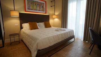 In-room safe, blackout drapes, soundproofing, iron/ironing board