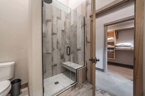Shower, hair dryer