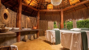 Tratamientos corporales, aromaterapia y masajes con piedras calientes