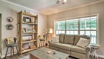 TV connectée, cheminée