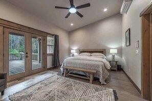 2 dormitorios, cuna de viaje, wifi gratis y ropa de cama