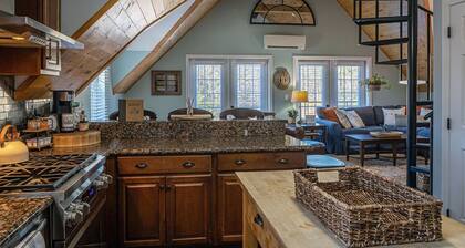 Nestled on the edge of the woods near Mount Monadnock