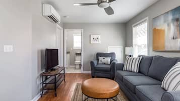 Smart TV, books, video library