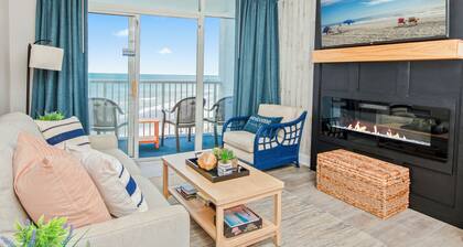 Oceanfront at Seawatch resort, family friendly amenities, pools, lazy river, gym