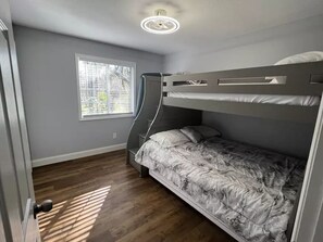 3 habitaciones, escritorio, wifi gratis y ropa de cama 