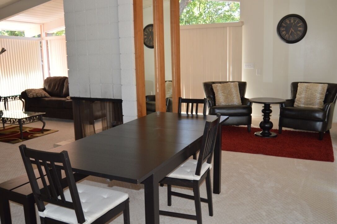 Bright newly updated historical Eichler home near Stanford and other great sites