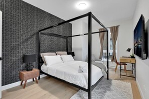 2 bedrooms, iron/ironing board, WiFi, bed sheets - Spacious & peaceful 2 bedrooms, sleep 6 (Montréal)