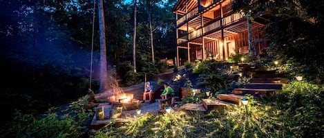 Overnattingsstedets uteområder