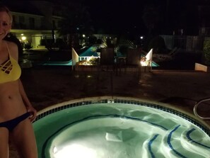 Piscina coperta, piscina all'aperto