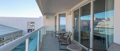 Condo, Multiple Beds, Partial Ocean View | Terrace/patio