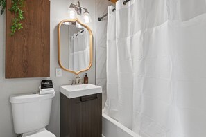 Hair dryer, towels