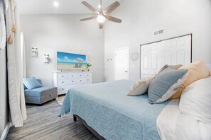 2 chambres, fer et planche à repasser, Wi-Fi gratuit, draps fournis