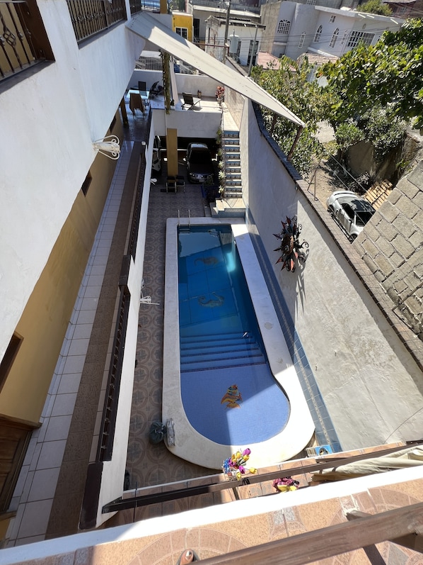 Alberca al aire libre