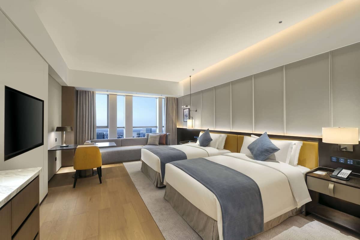 1 habitación, ropa de cama de alta calidad, edredón y minibar