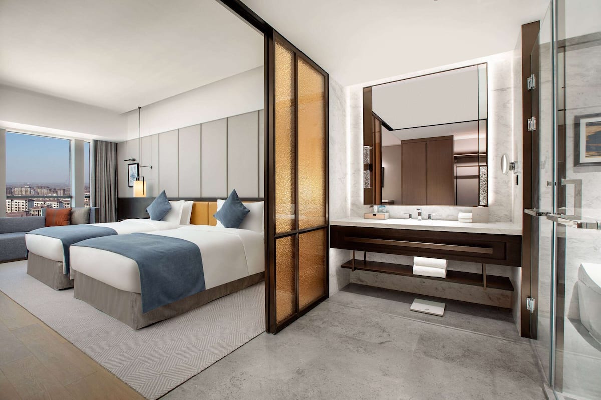 1 habitación, ropa de cama de alta calidad, edredón y minibar