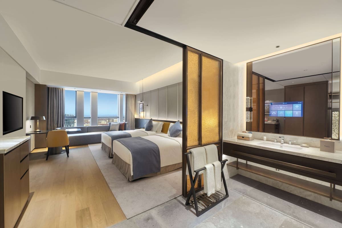 1 habitación, ropa de cama de alta calidad, edredón y minibar