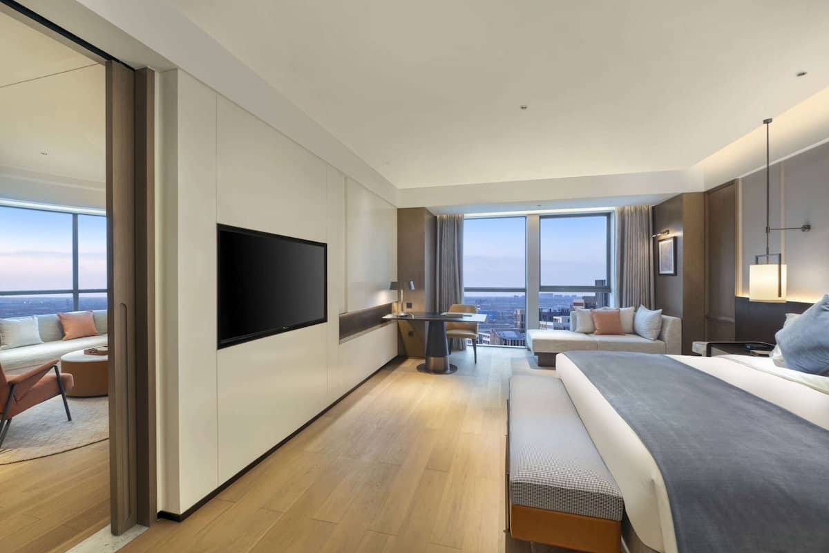 1 habitación, ropa de cama de alta calidad, edredón y minibar