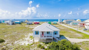 Exterior - Reduced Rate! Sun Dogs Cottage *Pet-Friendly, Beach Access* (Gulf Shores)