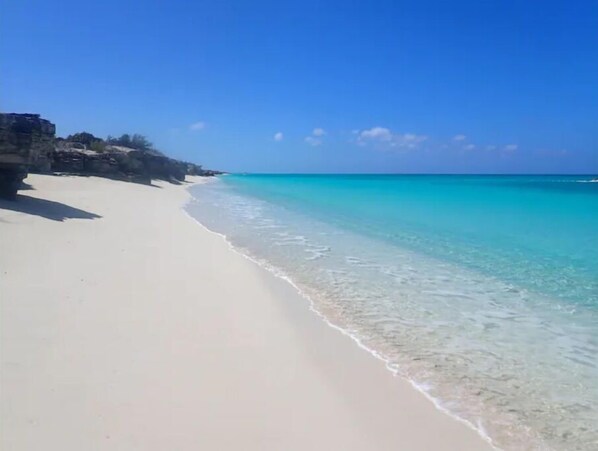 Sun loungers, beach towels