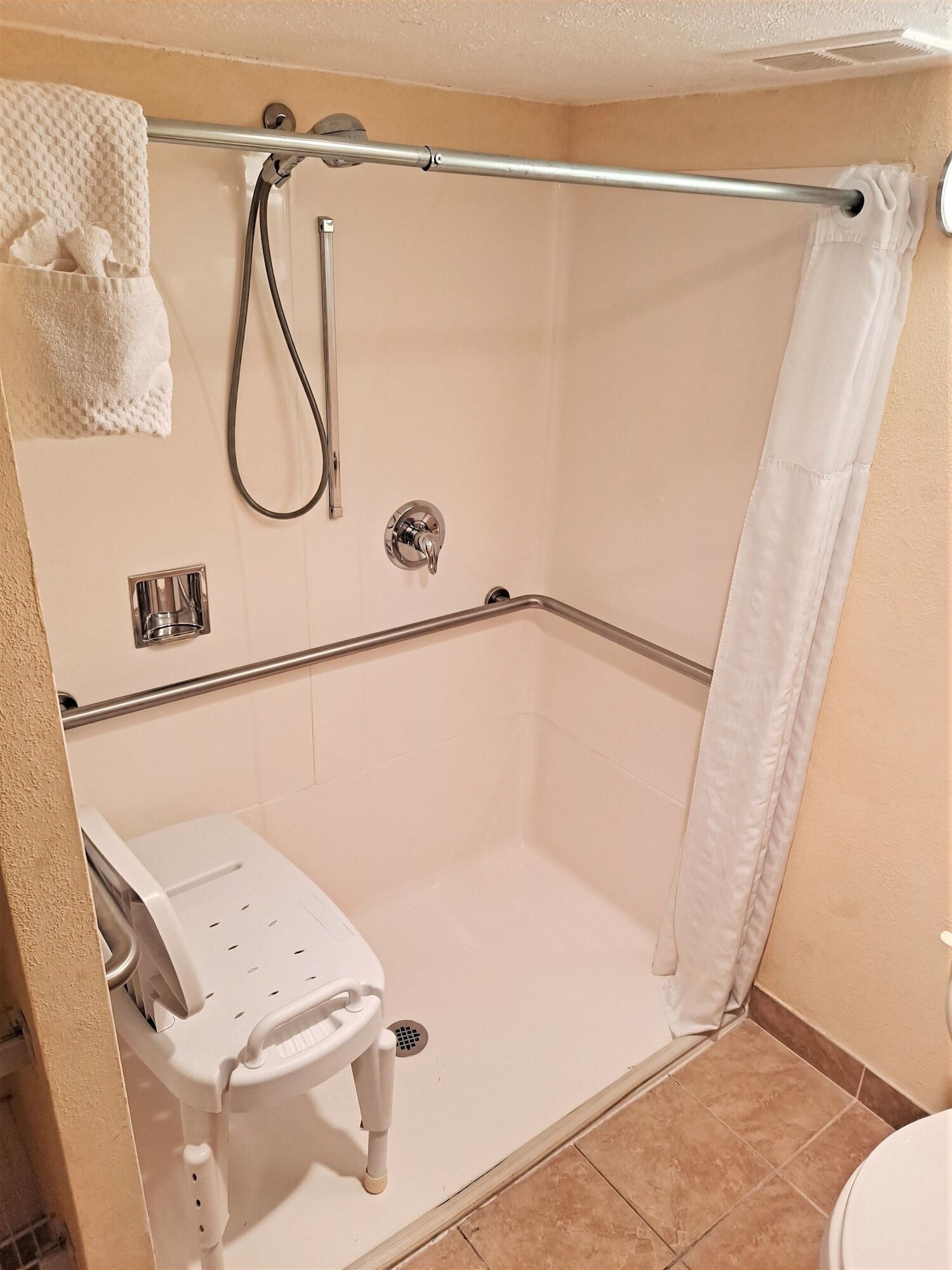 In-room safe, desk, laptop workspace, iron/ironing board