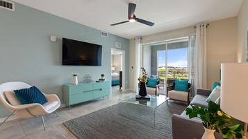 Condo, 2 Bedrooms | Living area | Smart TV