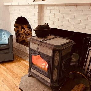 Interior - Cozy Creek Side Mountain Home (Round Top)