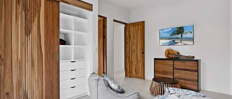 The third bedroom is comfortable