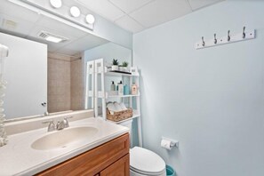 Sèche-cheveux, serviettes fournies