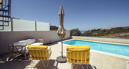 Villa Salemar, vue sur la mer, piscine privée