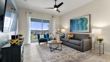 Condo, 2 Bedrooms | Living area | Smart TV