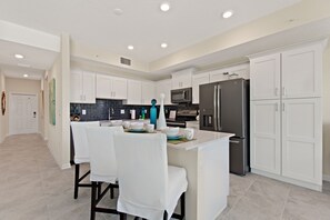 Condo, 2 Bedrooms | Private kitchen | Fridge, oven, coffee/tea maker, toaster - Tranquility At Storey Lake By Shine Villas #828 2 Bedroom Apts (Kissimmee)