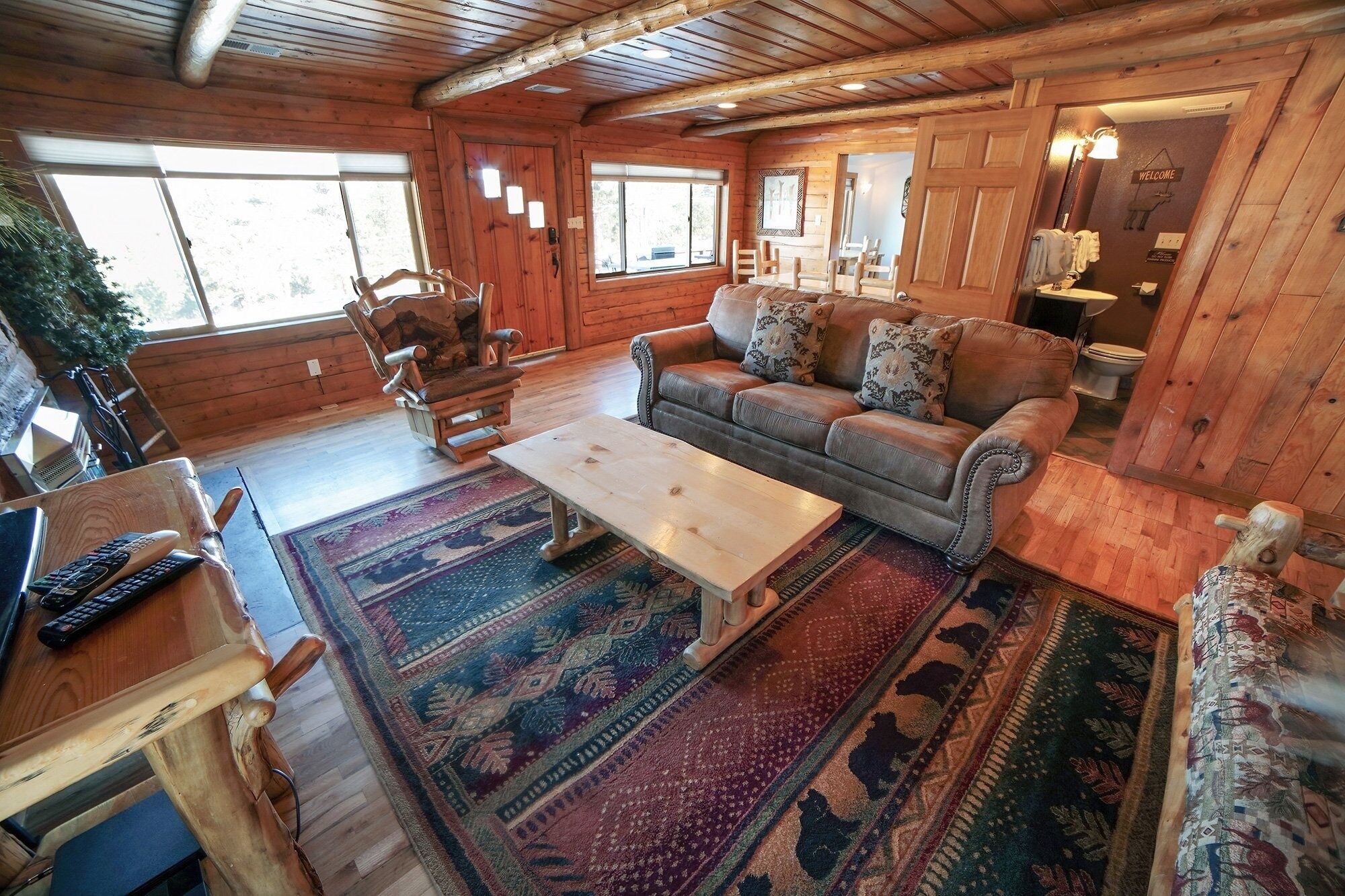 Ferienhütte, 3 Schlafzimmer | Wohnbereich