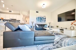 Condo, 2 Bedrooms | Living area | Smart TV - Vacation Meadows - Storey Lake By Shine Villas 710 2 Bedroom Apts (Kissimmee)