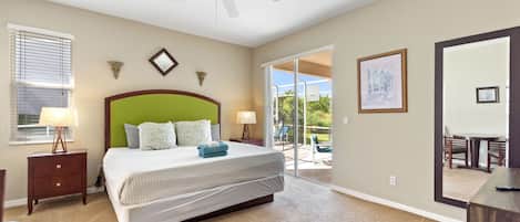 4 bedrooms, iron/ironing board, free WiFi