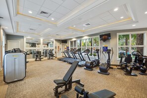 Villa, Multiple Bedrooms | Fitness facility - Lake View at Solterra Resort 7 Bedrooms, Sleeps 18 7 Villa (Davenport)