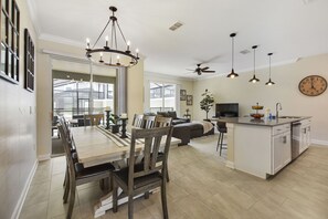 Townhome, 4 Bedrooms | Dining - Barefoot Breeze - Storey Lake By Shine Villas #833 4 Bedroom Townhouse (Kissimmee)