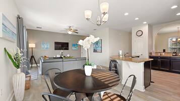 Villa, 6 Bedrooms | Private kitchen | Fridge, oven, coffee/tea maker, toaster