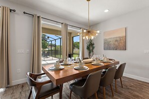 Villa, 6 Bedrooms | Dining - Coral Eagle At Solterra Resort By Shine Villas 415 6 Bedroom Villa (Davenport)