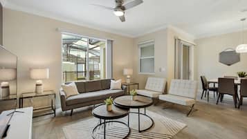 Townhome, 4 Bedrooms | Living area | Smart TV