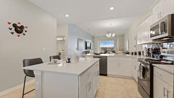 Condo, 2 Bedrooms | Private kitchen | Fridge, oven, coffee/tea maker, toaster