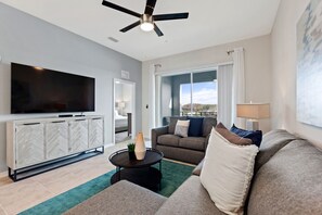 Condo, 2 Bedrooms | Living area | Smart TV