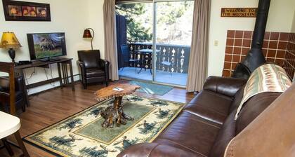 Elkhorn One Bedroom Condo with River View from Deck and Walking Distance to Estes Park - #3262 by RedAwning