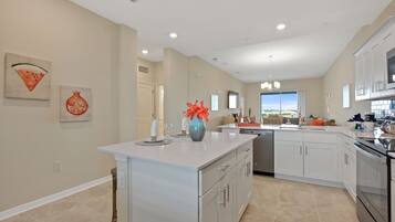 Condo, 2 Bedrooms | Private kitchen | Fridge, oven, coffee/tea maker, toaster