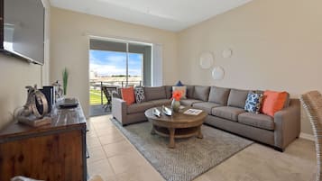 Condo, 2 Bedrooms | Living area | Smart TV