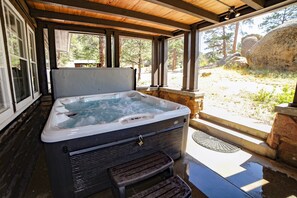 Cabin, 3 Bedrooms | Outdoor spa tub - Aspen Mountain Lodge - #3357 by RedAwning (Estes Park)