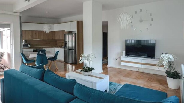 2 bedrooms, free WiFi, bed sheets - Beautiful and Cosy Apartment in Sarajevo, Bosnia (Sarajevo)