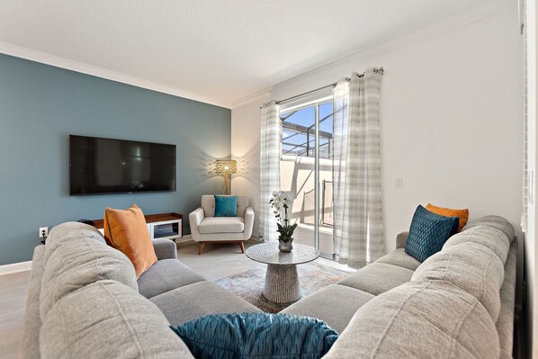 Vila, 4 kamar tidur | Area keluarga | Smart TV